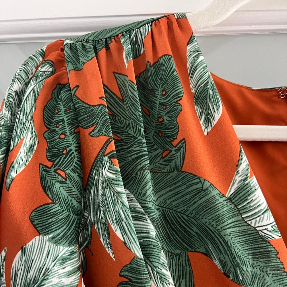Sam Edelman Floral Wrap Dress~size 8 - Picture 14 of 15